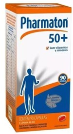 Ficha técnica e caractérísticas do produto Pharmaton 50+ 90 Cápsulas - Sanofi
