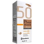 Ficha técnica e caractérísticas do produto Phase Block Creme Tinto - FPS 50+ | 40g