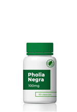 Ficha técnica e caractérísticas do produto Pholia Negra 100mg 60 Caps