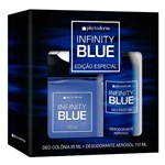 Ficha técnica e caractérísticas do produto Phytoderm Infinity Blue Kit Deo Colônia 95ml +Desodorante