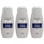 Ficha técnica e caractérísticas do produto Phytogen Cinza Tonalizante Shampoo 120ml (Kit C/03)