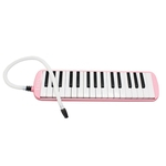 Ficha técnica e caractérísticas do produto 32 Key Melodica Piano estilo com luxo Maleta órgão acordeão Parte de boca sopro Key Board Instrument (quente)