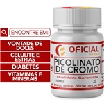 Ficha técnica e caractérísticas do produto Picolinato de Cromo 100 Mcg 60 Cápsulas - Oficialfarma