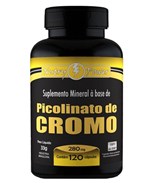 Ficha técnica e caractérísticas do produto Picolinato de Cromo 280mg C/120 Cápsulas - Apisnutri
