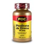 Ficha técnica e caractérísticas do produto Picolinato de Cromo FDC 35mcg com 100 Cápsulas