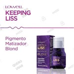 Ficha técnica e caractérísticas do produto Pigmento Blond Keeping Liss Matizador Lowell 10ml
