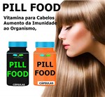 Ficha técnica e caractérísticas do produto Pill Food KIT 2 X 120 Cápsulas - Vitamina para Cabelos -Aumento da Imunidade ao Organismo,