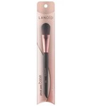 Pincel para Base LING F01 Preto e Rose Metalizado Lanossi LS3004