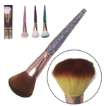 Ficha técnica e caractérísticas do produto Pincel para Make Maquiagem com Cabo Glitter Colors 19cm
