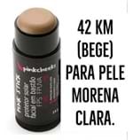 Pinkcheeks Protetor Solar Facial Pink Stick Cor: 42Km (bege -pele Morena Clara)