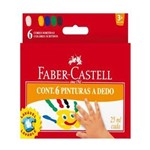 Ficha técnica e caractérísticas do produto Pintura a Dedo com 6 Cores - Cada com 25ml Faber Castell