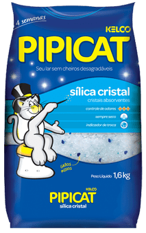 Ficha técnica e caractérísticas do produto PIPICAT Silica Cristal 1,6Kg