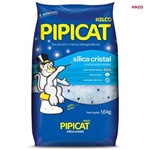 Pipicat Sílica Cristal Sanitário para Gatos 1,6Kg - Kelco