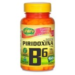 Ficha técnica e caractérísticas do produto Piridoxina Vitamina B6 60 Cápsulas - 500mg - Unilife