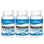 Ficha técnica e caractérísticas do produto Piridoxina Vitamina B6 – Semprebom - 180 Cap. De 240 Mg