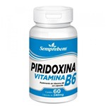 Ficha técnica e caractérísticas do produto Piridoxina Vitamina B6 Semprebom - 60 Cap. de 240 Mg.