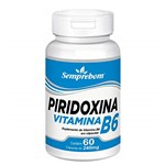 Ficha técnica e caractérísticas do produto Piridoxina Vitamina B6 - Semprebom - 60 Cap. de 240 Mg.
