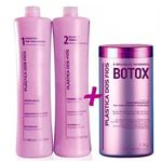 Ficha técnica e caractérísticas do produto Plastica Dos Fios Kit Escova Progressiva + Botox Control 1 Kg