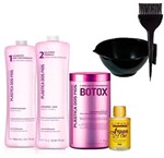 Ficha técnica e caractérísticas do produto Plástica dos Fios Selagem Progressiva 1,2 e Botox + Cumbuca - Luminous Hair