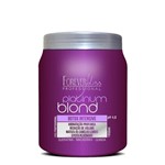 Ficha técnica e caractérísticas do produto Platinum Blond Forever Liss Creme Alisante Matizador 1kg