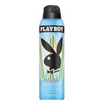 Ficha técnica e caractérísticas do produto Playboy - Desodorante Aerossol Masculino Malibu - 150ml