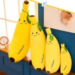 Ficha técnica e caractérísticas do produto Plush Stuffed Dolls Banana miúdos dos desenhos animados Brinquedos para meninas crianças bebê presente de aniversário travesseiros macios Toy Banana Sorriso bonito bonito