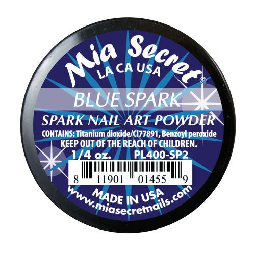 Ficha técnica e caractérísticas do produto Pó Acrílico | Blue Spark | 7.39 Gr | Mia Secret