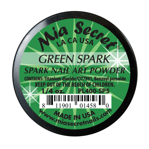 Ficha técnica e caractérísticas do produto Pó Acrílico | Green Spark | 7.39 Gr | Mia Secret