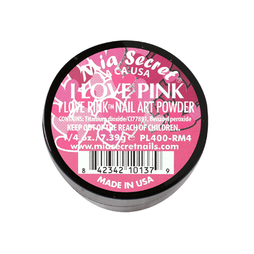 Pó Acrílico | I Love Pink | 7.39 Gr | Mia Secret