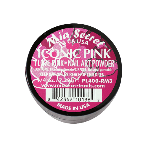 Ficha técnica e caractérísticas do produto Pó Acrílico | Iconic Pink | 7.39 Gr | Mia Secret