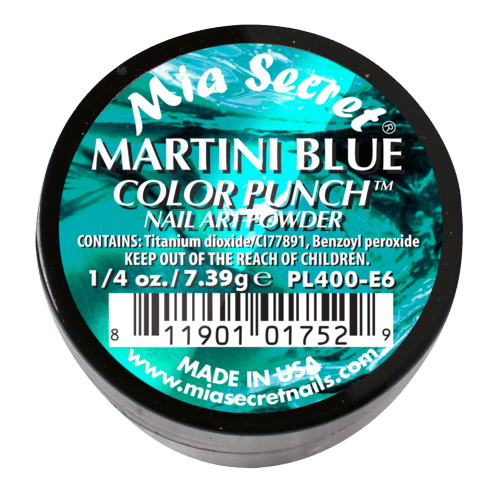 Ficha técnica e caractérísticas do produto Pó Acrílico | Martini Blue | 7.39 Gr | Mia Secret