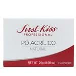 Ficha técnica e caractérísticas do produto Pó Acrilico Natural First Kiss 20G