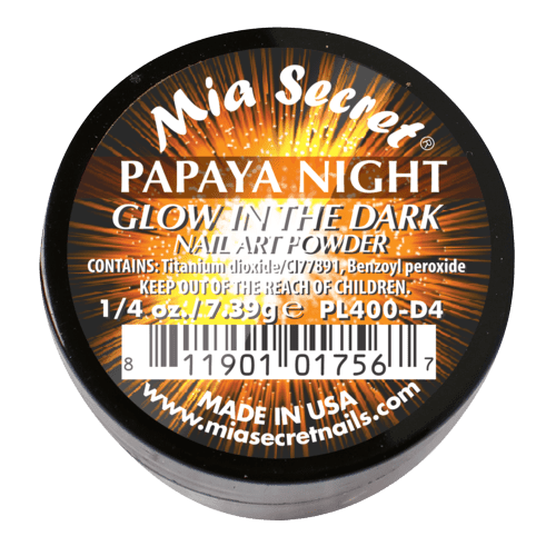 Ficha técnica e caractérísticas do produto Pó Acrílico | Papaya Night | 7.39 Gr | Mia Secret