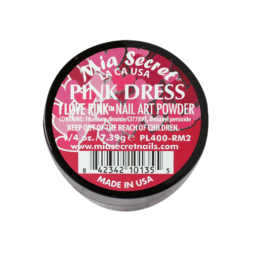 Ficha técnica e caractérísticas do produto Pó Acrílico | Pink Dress | 7.39 Gr | Mia Secret