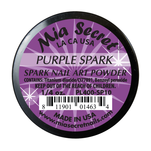 Ficha técnica e caractérísticas do produto Pó Acrílico | Purple Spark | 7.39 Gr | Mia Secret