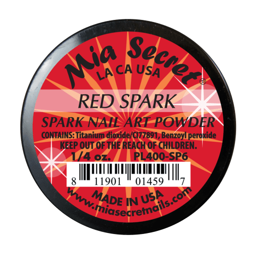 Ficha técnica e caractérísticas do produto Pó Acrílico | Red Spark | 7.39 Gr | Mia Secret