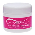 Ficha técnica e caractérísticas do produto Pó Acrílico Rosa Chá 30g Magic Nails