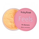 Ficha técnica e caractérísticas do produto Pó Banana Efeito Aveludado Feels 15g Ruby Rose Hb-850 - 1 Unidade