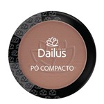 Ficha técnica e caractérísticas do produto Pó Compacto Dailus Marrom Médio