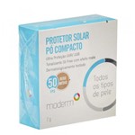 Ficha técnica e caractérísticas do produto Pó Compacto Moderm Protetor Solar FPS 50 Bege Médio 7g