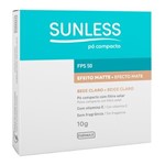 Ficha técnica e caractérísticas do produto Pó Compacto Sunless com FPS 50 Sunless Bege Claro