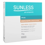 Ficha técnica e caractérísticas do produto Pó compacto Sunless com FPS 50 Sunless