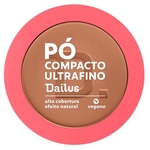 Ficha técnica e caractérísticas do produto Pó Compacto Ultrafino Dailus Vegano - D10 Escuro