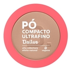 Ficha técnica e caractérísticas do produto Pó Compacto Ultrafino Dailus Vegano - D4 Claro