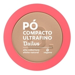Ficha técnica e caractérísticas do produto Pó Compacto Ultrafino Dailus Vegano - D5 Medio