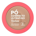 Ficha técnica e caractérísticas do produto Pó Compacto Ultrafino Dailus Vegano - D6 Medio
