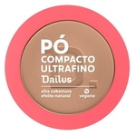 Ficha técnica e caractérísticas do produto Pó Compacto Ultrafino Dailus Vegano - D7 Medio