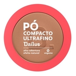 Ficha técnica e caractérísticas do produto Pó Compacto Ultrafino Dailus Vegano - D9 Escuro