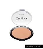 Ficha técnica e caractérísticas do produto Pó Compacto Zanphy 002 Médio Escuro - Zanphy Makeup