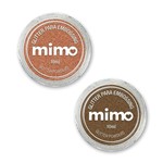 Ficha técnica e caractérísticas do produto Pó de Embossing Glitterizado Cobre Fresh e Cobre Brown - Mimo - 2 Unids